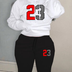 23 Graphic Hoodie & Jogger Set
